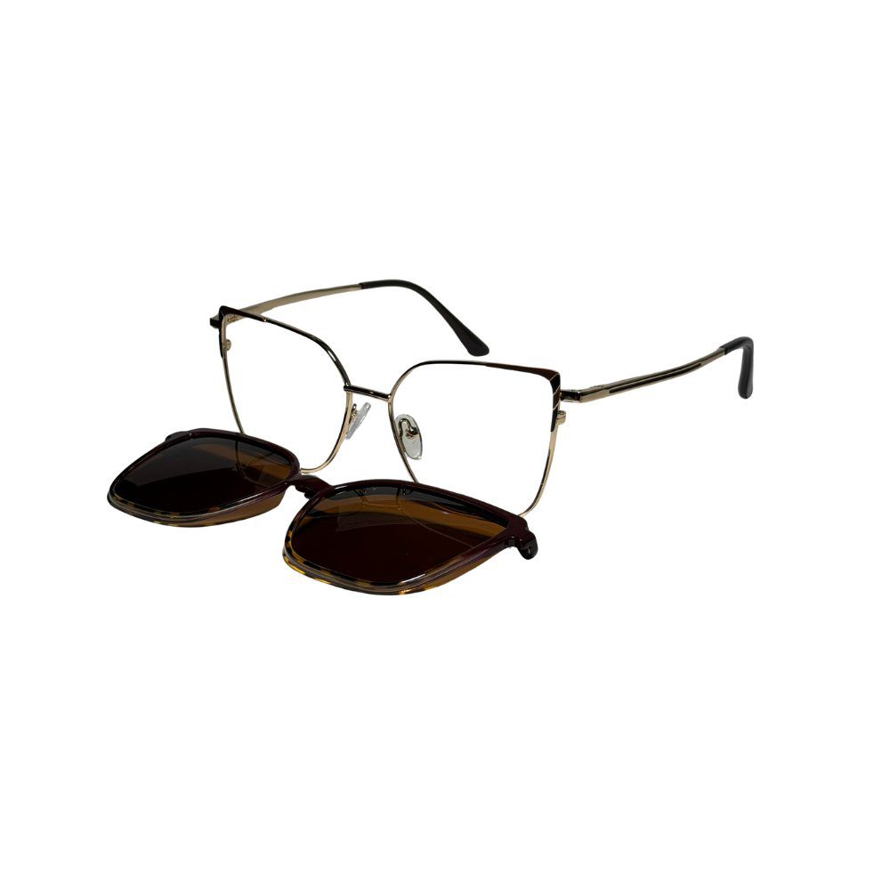 OA 7101 | Receta | Clip-On | Bordo/Dorado/Marrón/Negro - Image 2